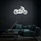 Motorrad LED-Neonschild für Garage und Bar