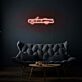 Cabrio Oldtimer LED-Neonschild Wohnzimmer Bar