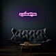 Cabrio Oldtimer LED-Neonschild Wohnzimmer Bar