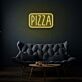PIZZA im Rahmen LED-Neonschild