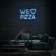 WE ♥ PIZZA LED-Neonschild für Wohnzimmer und Restaurant