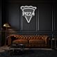 Personalisiertes Pizza LED-Neonschild mit Wunschtext
