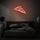 Pizza Stück LED Neonschild Appetitliches Design