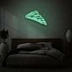 Pizza Stück LED Neonschild Appetitliches Design