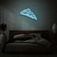 Pizza Stück LED Neonschild Appetitliches Design