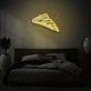 Pizza Stück LED Neonschild Appetitliches Design