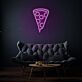 Pizzastück LED-Neonschild für Wohnzimmer und Restaurant