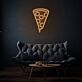 Pizzastück LED-Neonschild für Wohnzimmer und Restaurant