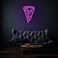 Pizzastück LED-Neonschild für Wohnzimmer und Restaurant