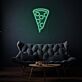 Pizzastück LED-Neonschild für Wohnzimmer und Restaurant
