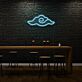 Wolke mit Spirale LED-Neonschild Bar Wohnzimmer