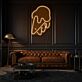 Eiswaffel LED-Neonschild Wohnzimmer Cafe