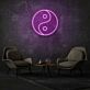 Yin-Yang-Symbol LED-Neonschild Wohnzimmer Meditationsraum