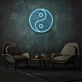 Yin-Yang-Symbol LED-Neonschild Wohnzimmer Meditationsraum