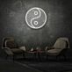 Yin-Yang-Symbol LED-Neonschild Wohnzimmer Meditationsraum