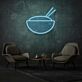 Suppenschüssel mit Essstäbchen LED-Neonschild für Restaurant und Wohnzimmer