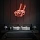 Sushi mit Essstäbchen LED-Neonschild Schlafzimmer Wohnzimmer