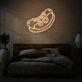 Hotdog mit Senf LED-Neonschild Wohnzimmer Restaurant