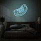 Hotdog mit Senf LED-Neonschild Wohnzimmer Restaurant