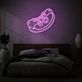 Hotdog mit Senf LED-Neonschild Wohnzimmer Restaurant