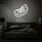 Hotdog mit Senf LED-Neonschild Wohnzimmer Restaurant