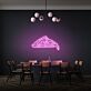 Pizzastück LED-Neonschild für Restaurant und Küche