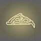 Pizzastück LED-Neonschild für Restaurant und Küche