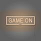 GAME ON LED-Neonschild für Gamingzimmer