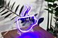 Kaffeetasse Neon LED Wandlicht