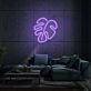 Monstera Blatt LED-Neonschild Wohnzimmer Büro