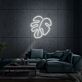 Monstera Blatt LED-Neonschild Wohnzimmer Büro