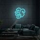 Monstera Blatt LED-Neonschild Wohnzimmer Büro