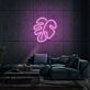 Monstera Blatt LED-Neonschild Wohnzimmer Büro