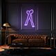 gekreuzte Beine LED-Neonschild für Wohnzimmer oder Schlafzimmer