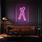 gekreuzte Beine LED-Neonschild für Wohnzimmer oder Schlafzimmer