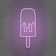 Eis am Stiel LED-Neonschild für Café Küche