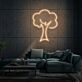 Baum LED-Neonschild für Wohnzimmer und Kinderzimmer