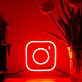 Instagram Logo LED-Neonschild für Cafe Bar