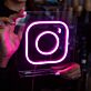 Instagram Logo LED-Neonschild für Cafe Bar
