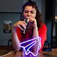 Papierflieger Symbol LED-Neonschild Wohnzimmer Büro