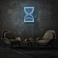 Sanduhr Symbol LED-Neonschild für Wohnzimmer oder Büro