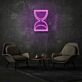 Sanduhr Symbol LED-Neonschild für Wohnzimmer oder Büro