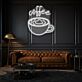 Kaffeetasse LED Neonschild für Café und Wohnzimmer