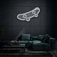 Skateboard LED-Neonschild Wohnzimmer Jugendzimmer