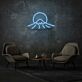 Berg mit Sonne LED-Neonschild Wohnzimmer Lounge