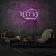 Schnecke LED-Neonschild Wohnzimmer Lounge