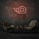 Schnecke LED-Neonschild Wohnzimmer Lounge