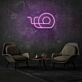 Schnecke LED-Neonschild Wohnzimmer Lounge