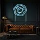 Rosenblüte LED-Neonschild Wohnzimmer Lounge
