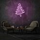 Weihnachtsbaum mit Stern LED-Neonschild Wohnzimmer Weihnachtsdekoration